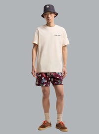 EMBROIDERED COTTON LOGO T-SHIRT OFF-WHITE