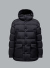 MONCLER BRETAGNE DOWN FILLED SHORT PARKA Navy MEN