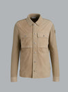MONCLER EDIT LOGO OVERSHIRT LIGHT BEIGE