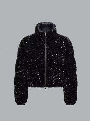 MONCLER LOUVI DOWN JACKET Black WOMEN