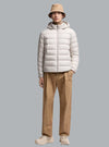 MONCLER ARNEB LIGHTWEIGHT DOWN JACKET LIGHT BEIGE