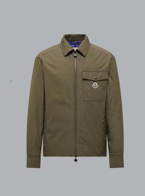 MONCLER VIGEON PADDED SHIRT JACKET Army Green MEN