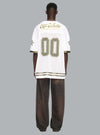 00 Mesh Football White