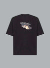 PAINT ARROW SKATE FIT T-SHIRT BLACK