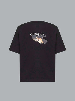 PAINT ARROW SKATE FIT T-SHIRT BLACK