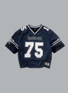 IRON MAIDEN ANNIVERSARY FOOTBALL JERSEY BLUE