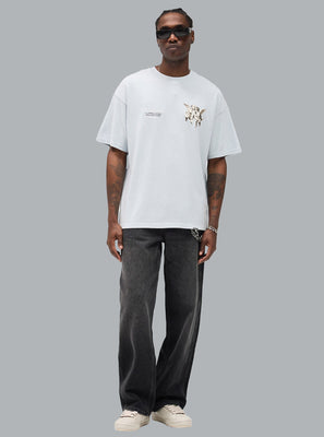 LEGACY CHERUBS LOGO T-SHIRT BLUE