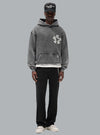 RIBBED HYBRID PANTS BLACK