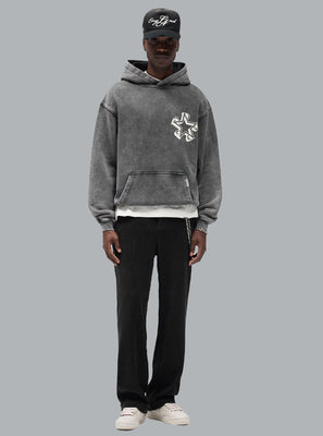 RIBBED HYBRID PANTS BLACK
