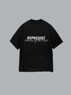 PATRON OF THE CLUB LOGO T-SHIRT BLACK