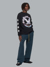 NOTTING HILL EAGLE PRINT LONG SLEEVE T-SHIRT