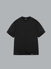 INITIAL OVERSIZED T-SHIRT Black
