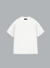 Initial Oversized T-Shirt Flat White