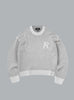 LAUREL GEBREIDE SWEATSHIRT GRIJS