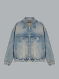 WORN BLUE WASH