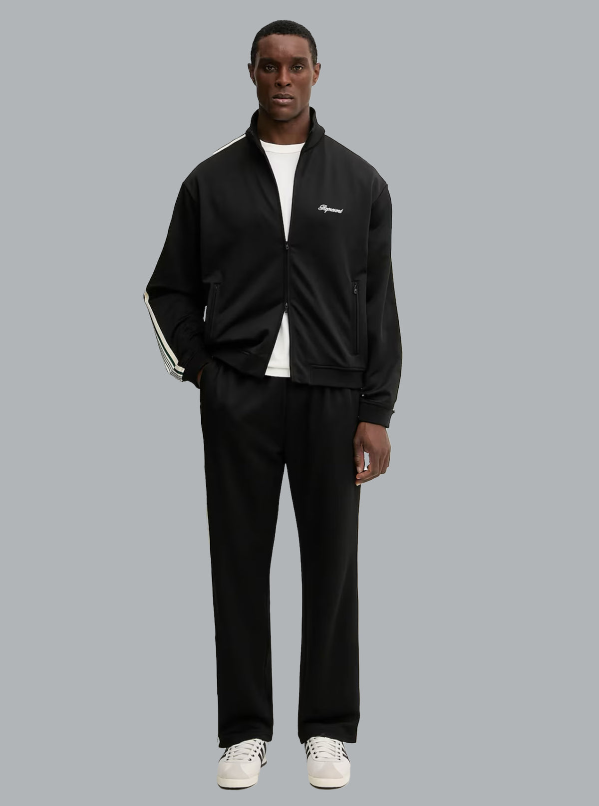 TAPED TRACK JACKET BLACK