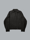 WOOL KNIT POLO SHIRT NIGHT