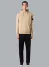 Felpa Cotone Dark Beige