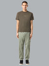 'Institutional One' Print Army Green