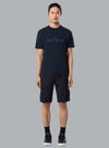 'Institutional Two' Print Navy