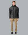 Loom Woven Nylon Down-Tc Black