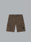 Tela Smerigliata Cotone Army Green