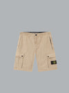 Tela Smerigliata Cotone Dark Beige