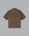 Tela Smerigliata Cotone Army Green