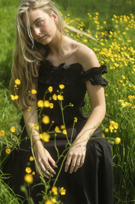Long Smock Black