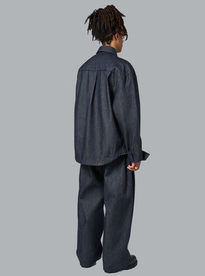 Denim Overshirt Navy