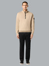 Felpa Cotone Dark Beige