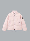 GARMENT DYED CRINKLE REPS NY BOMBER PINK