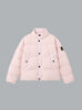 GARMENT DYED CRINKLE REPS NY BOMBER PINK