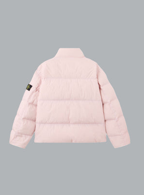 GARMENT DYED CRINKLE REPS NY BOMBER PINK