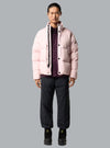 GARMENT DYED CRINKLE REPS NY BOMBER PINK