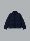 GARMENT DYED CRINKLE REPS NY BOMBER NAVY BLUE