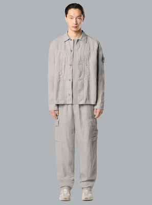 Diagonale Lino Ghost Light Grey