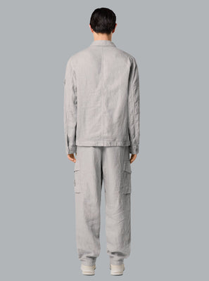 Diagonale Lino Ghost Light Grey