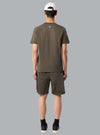 'Institutional Two' Print Army Green