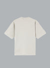 COMBED ORGANIC COTTON JERSEY SS T-SHIRT PEARL GREY
