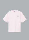 COMBED ORGANIC COTTON JERSEY SS T-SHIRT PINK