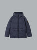 GARMENT DYED CRINKLE REPS NY, RECYCLED NYLON NAVYBLUE