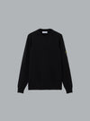 LAMBSWOOL CREW NECK BLACK