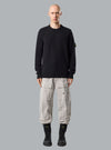 LAMBSWOOL CREW NECK BLACK