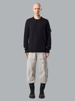 LAMBSWOOL CREW NECK BLACK