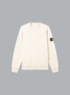 ORGANIC COTTON FLEECE SWEATSHIRT IVORY