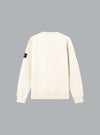 ORGANIC COTTON FLEECE SWEATSHIRT IVORY