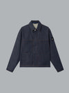 INDIGO RAW DENIM JACKET BLUE