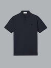 50/2 ORGANIC COTTON PIQUÉ POLO SHIRT NAVY BLUE