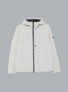 MICRO TWILL JACKET PEARL GREY